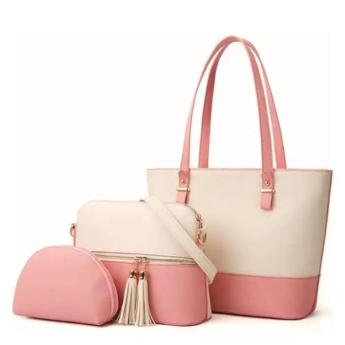 Elegant Essentials 3-Piece Handbag